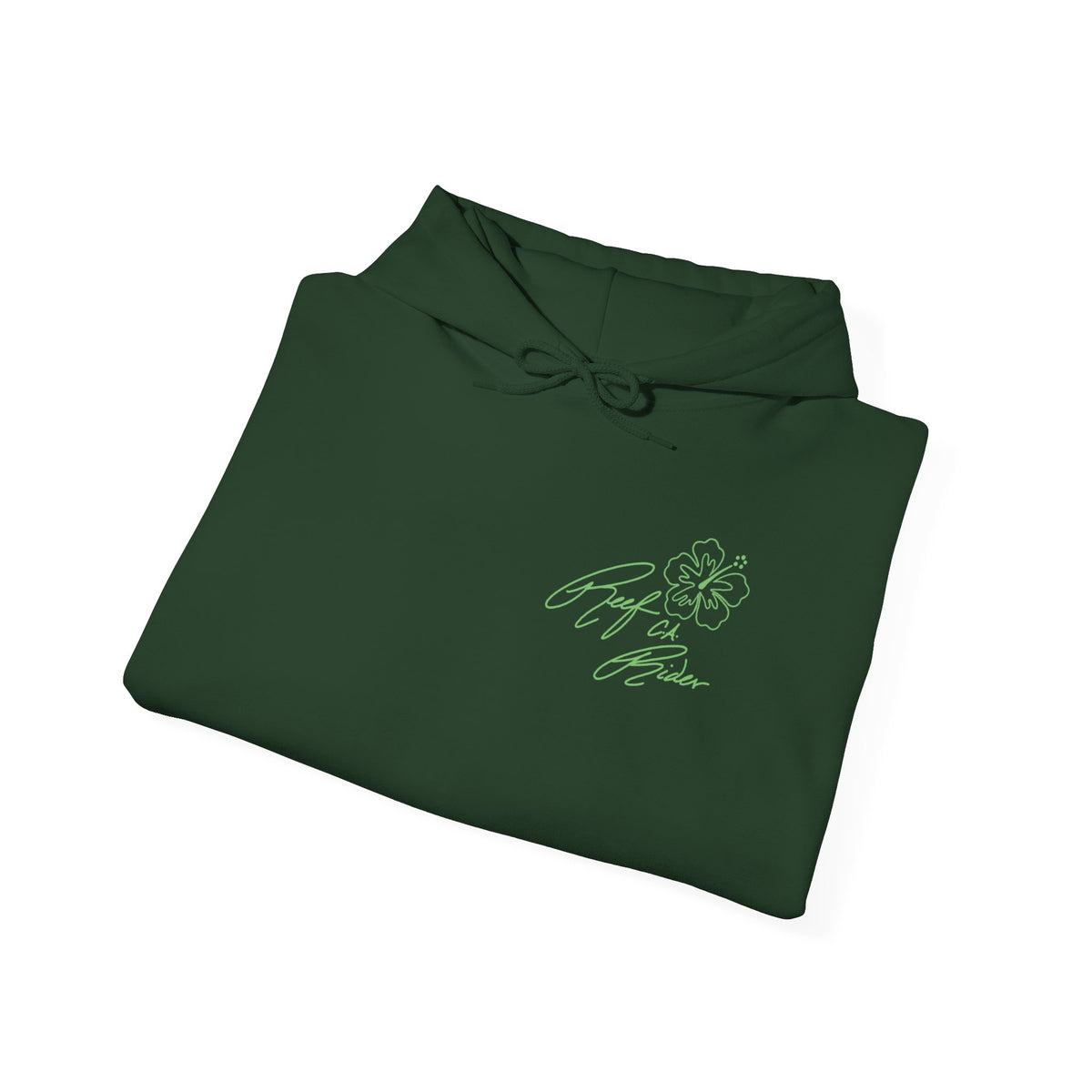 Reef Rider - Tropical Floral Hoodie, Comfortable Unisex Sweatshirt