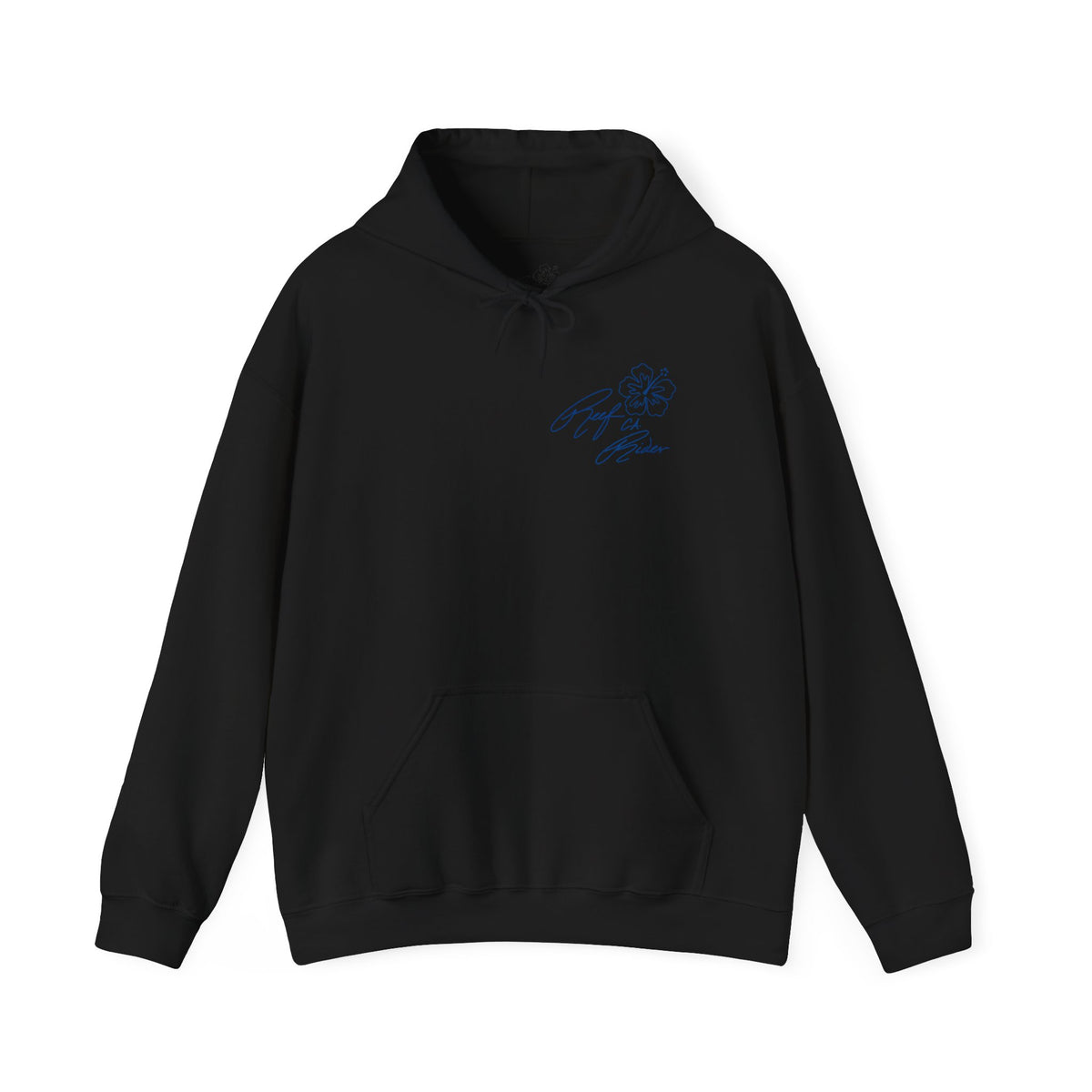 Reef Rider - Tropical Floral Hoodie, Comfortable Unisex Sweatshirt