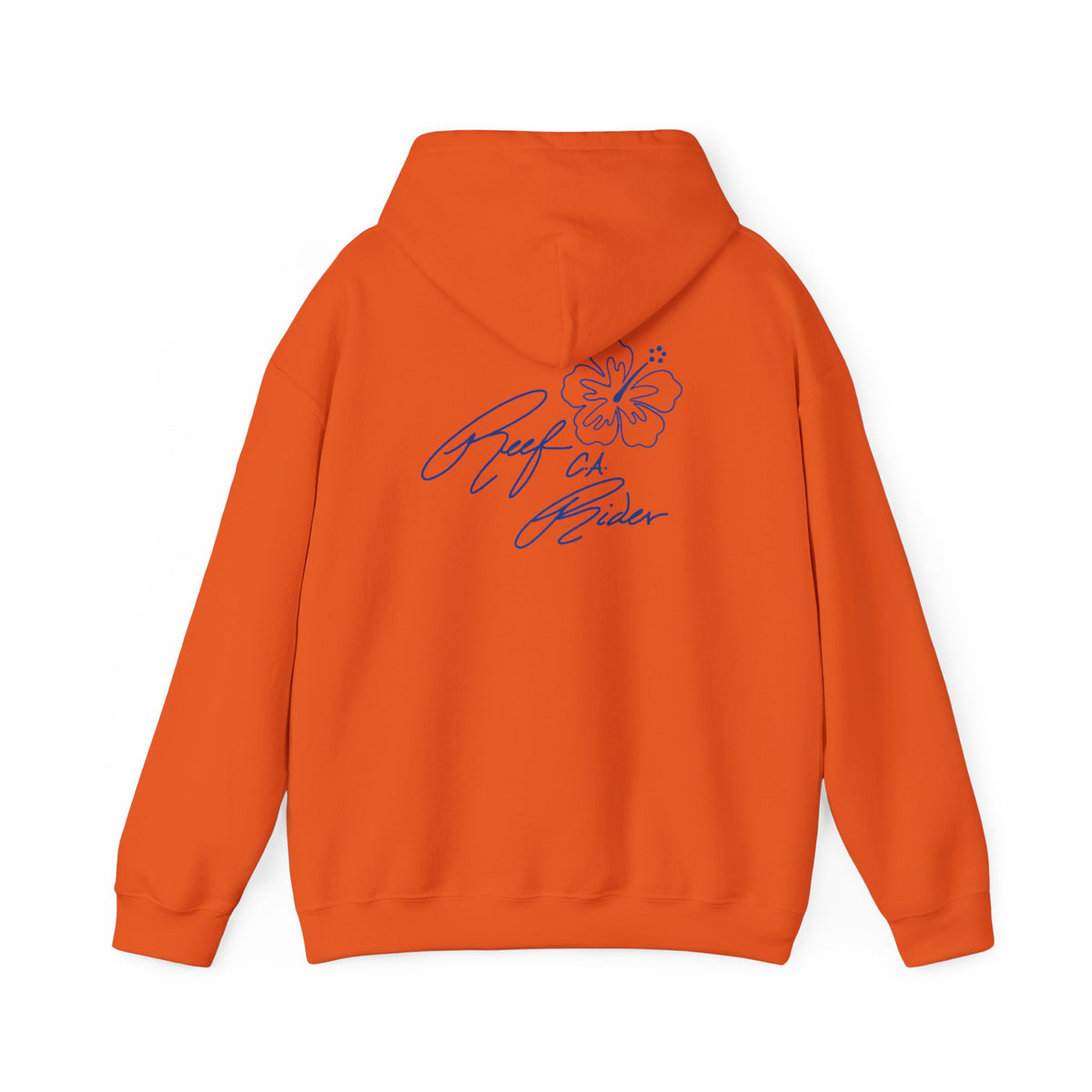 Reef Rider - Tropical Floral Hoodie, Comfortable Unisex Sweatshirt