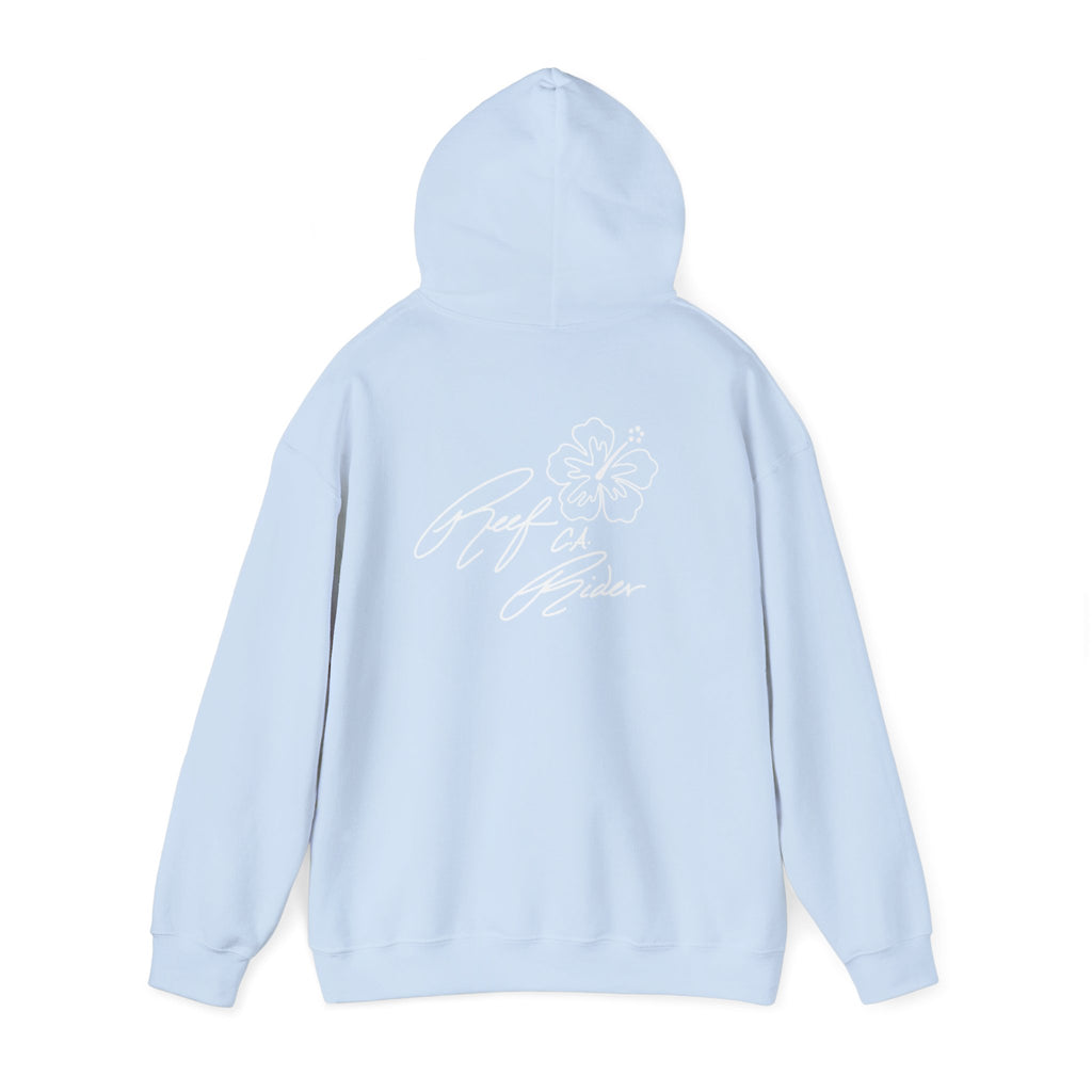 Reef Rider - Tropical Floral Hoodie, Comfortable Unisex Sweatshirt