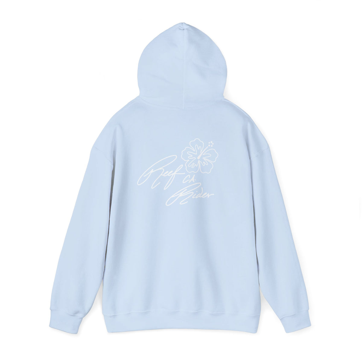 Reef Rider - Tropical Floral Hoodie, Comfortable Unisex Sweatshirt