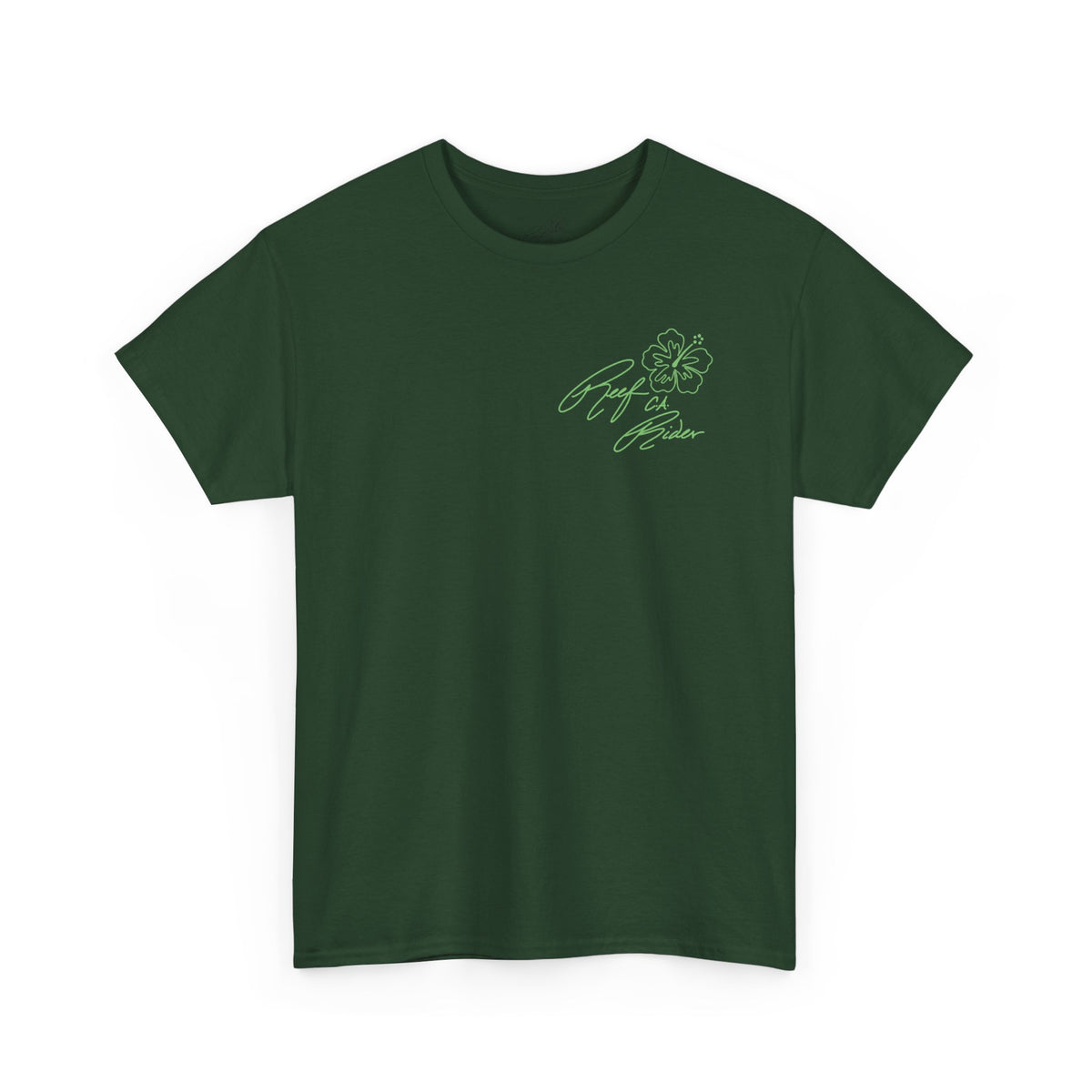 Reef Rider - Floral Unisex Heavy Cotton Tee