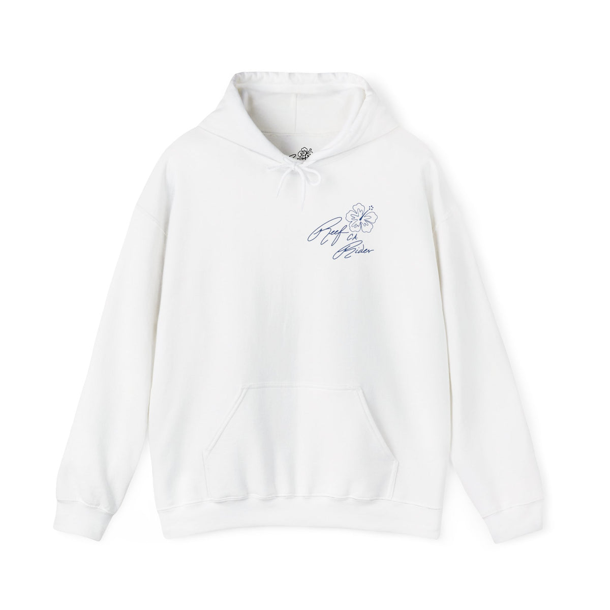 Reef Rider - Tropical Floral Hoodie, Comfortable Unisex Sweatshirt