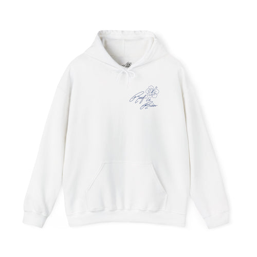 Reef Rider - Tropical Floral Hoodie, Comfortable Unisex Sweatshirt