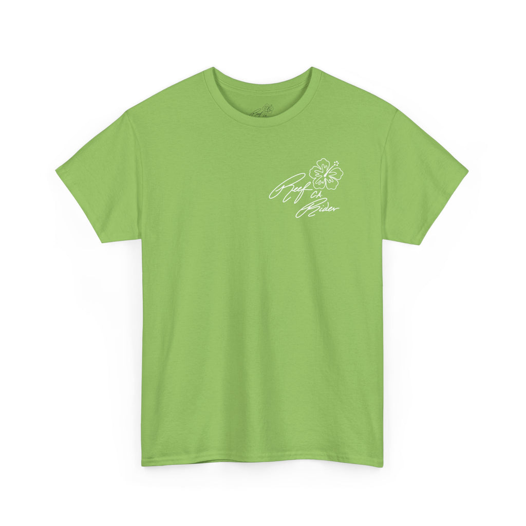 Reef Rider - Floral Unisex Heavy Cotton Tee
