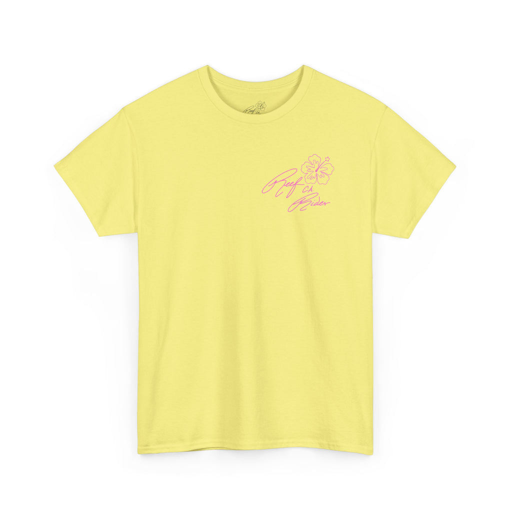 Reef Rider - Floral Unisex Heavy Cotton Tee
