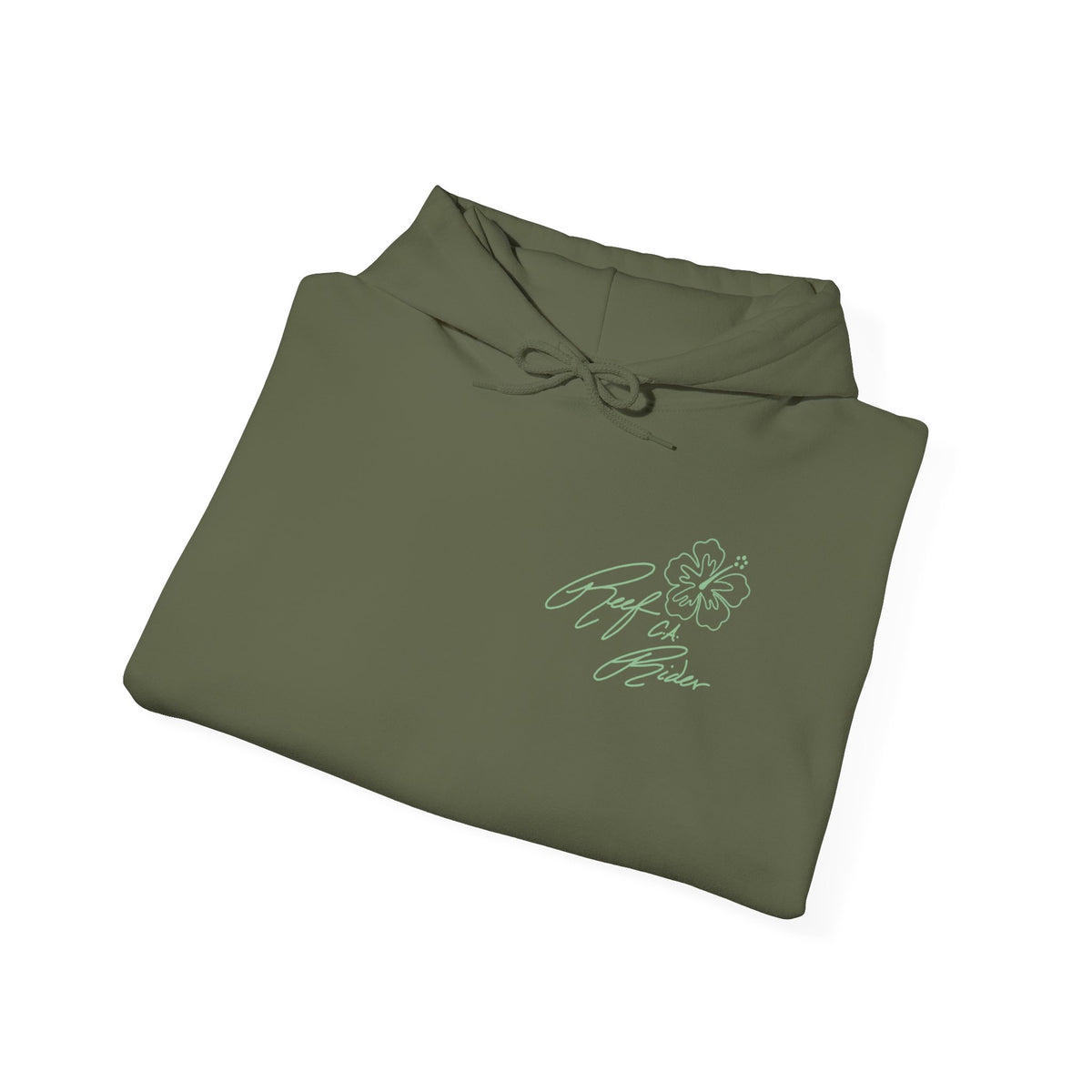 Reef Rider - Tropical Floral Hoodie, Comfortable Unisex Sweatshirt
