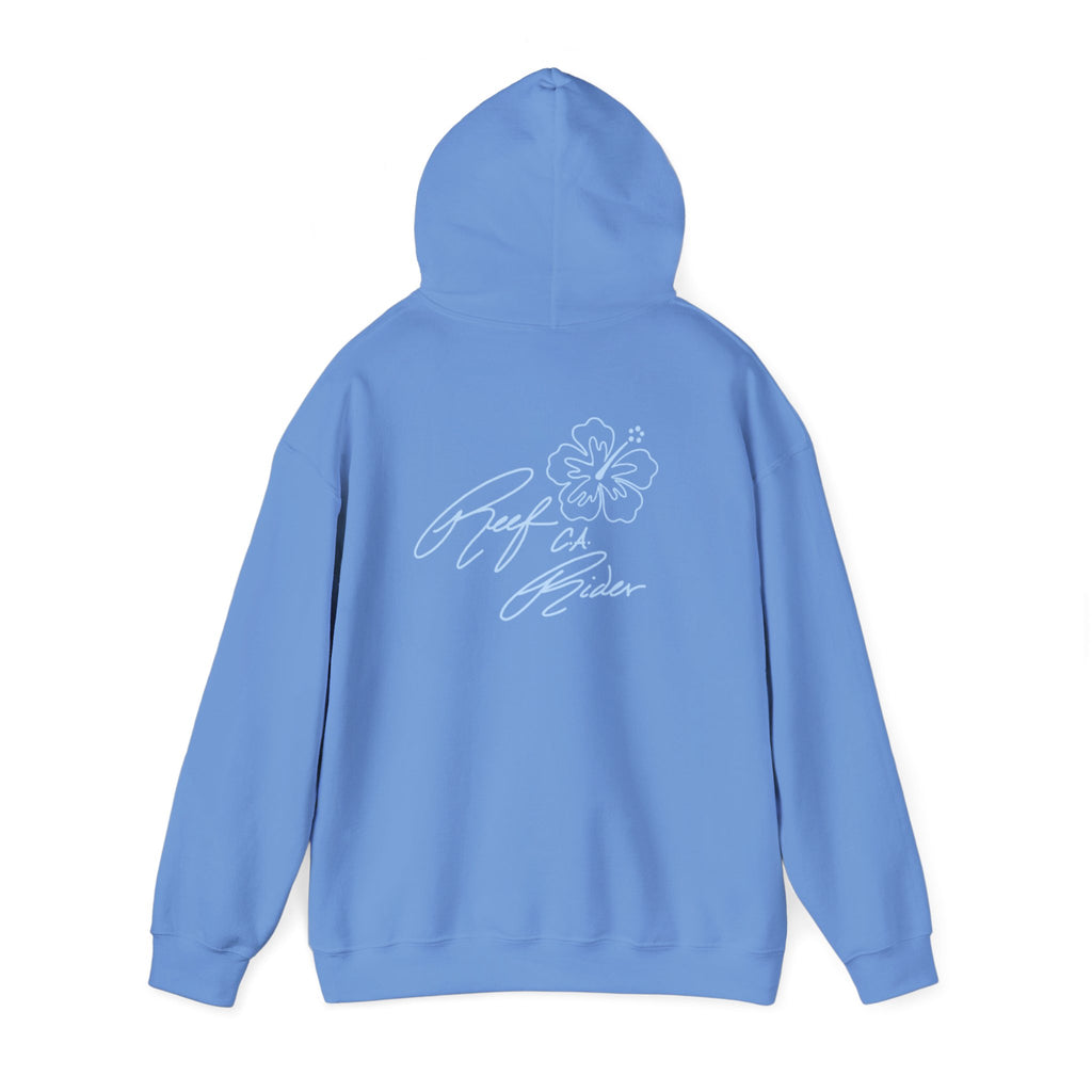 Reef Rider - Tropical Floral Hoodie, Comfortable Unisex Sweatshirt