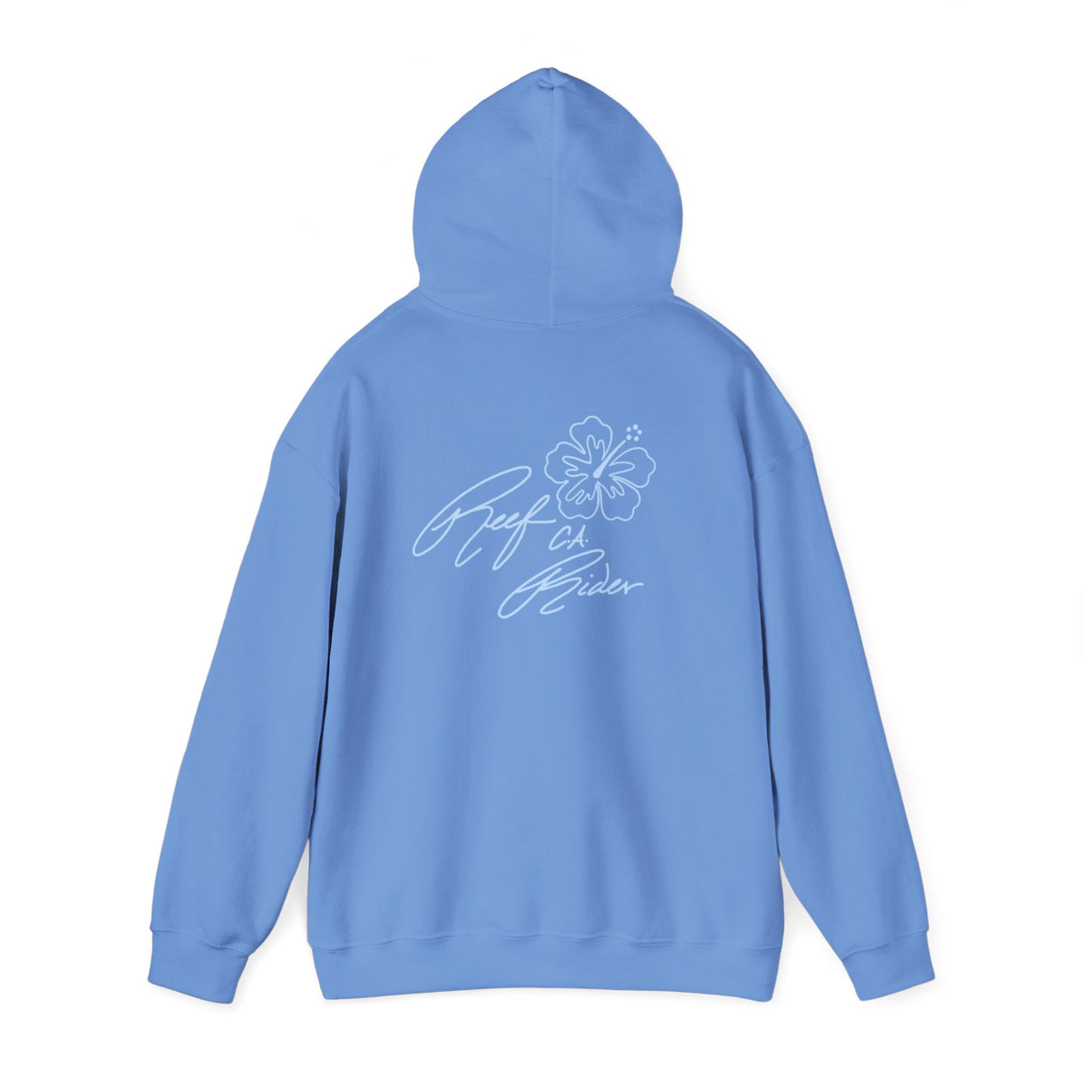 Reef Rider - Tropical Floral Hoodie, Comfortable Unisex Sweatshirt