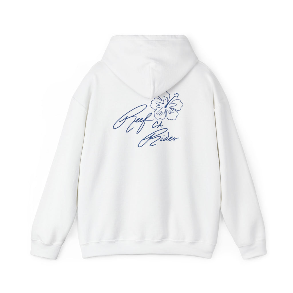 Reef Rider - Tropical Floral Hoodie, Comfortable Unisex Sweatshirt