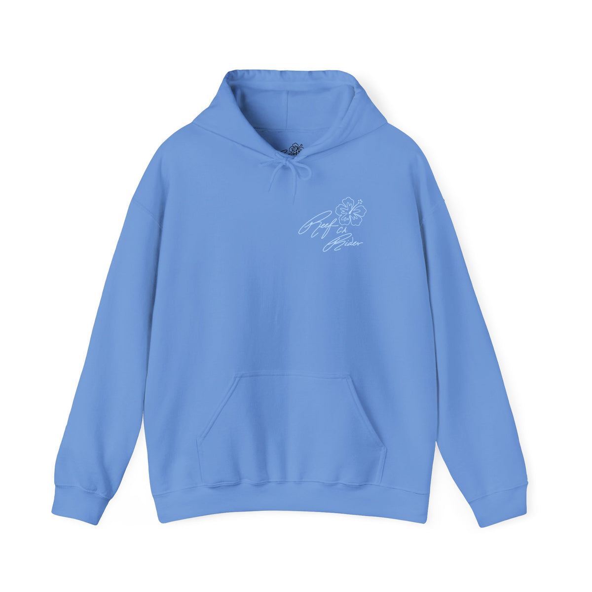 Reef Rider - Tropical Floral Hoodie, Comfortable Unisex Sweatshirt