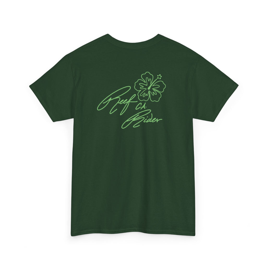 Reef Rider - Floral Unisex Heavy Cotton Tee