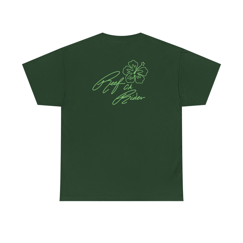 Reef Rider - Floral Unisex Heavy Cotton Tee