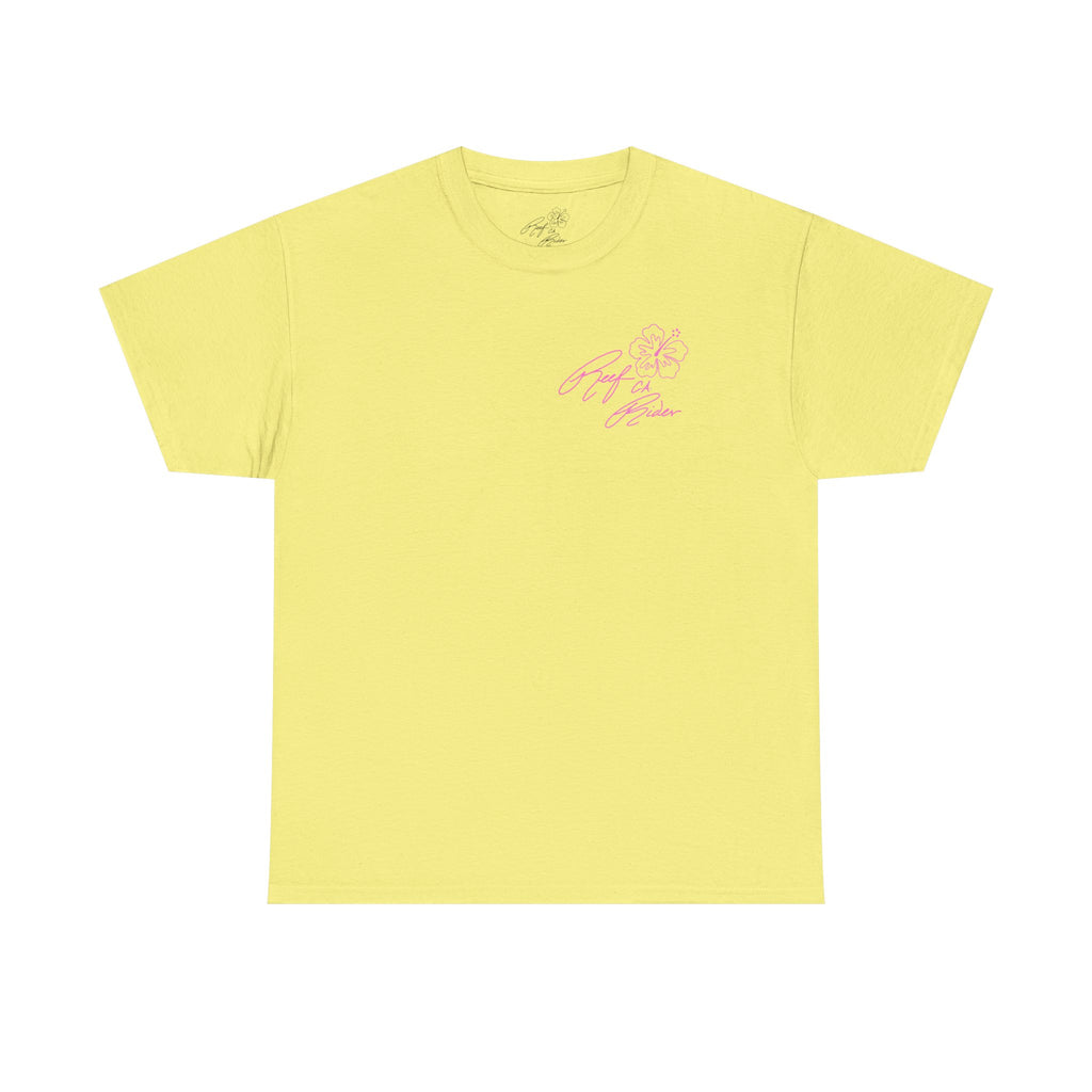 Reef Rider - Floral Unisex Heavy Cotton Tee