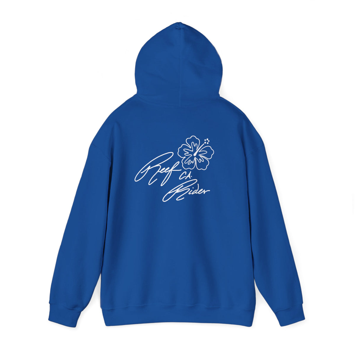 Reef Rider - Tropical Floral Hoodie, Comfortable Unisex Sweatshirt