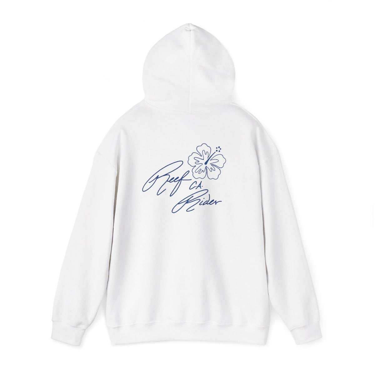 Reef Rider - Tropical Floral Hoodie, Comfortable Unisex Sweatshirt
