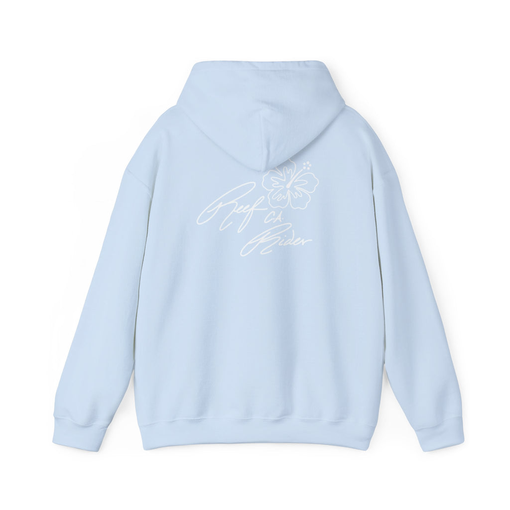 Reef Rider - Tropical Floral Hoodie, Comfortable Unisex Sweatshirt