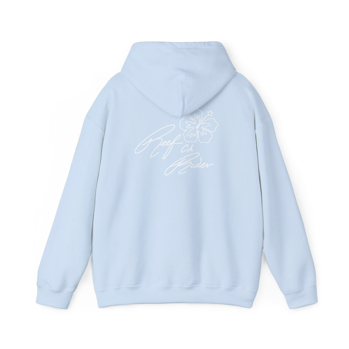 Reef Rider - Tropical Floral Hoodie, Comfortable Unisex Sweatshirt