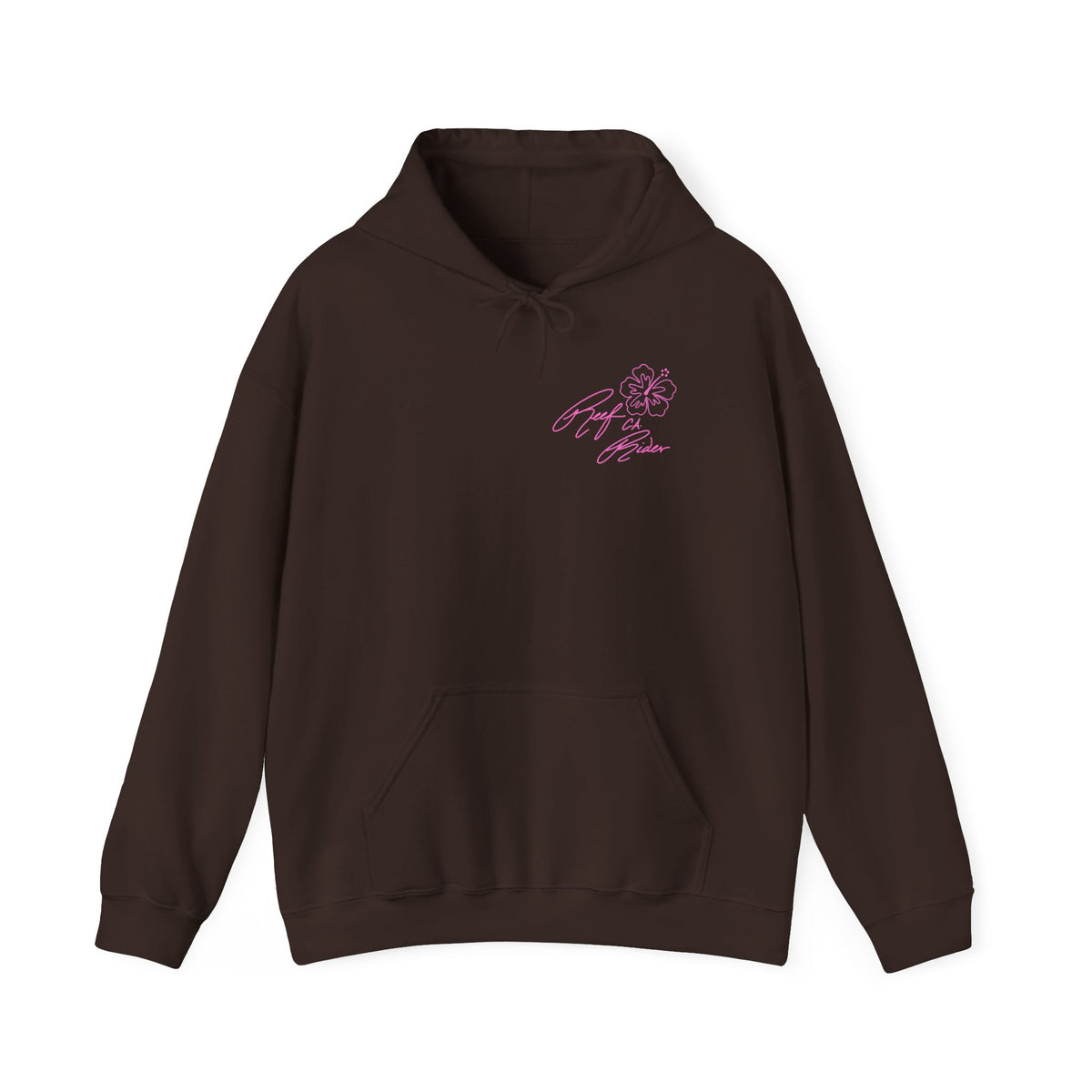 Reef Rider - Tropical Floral Hoodie, Comfortable Unisex Sweatshirt