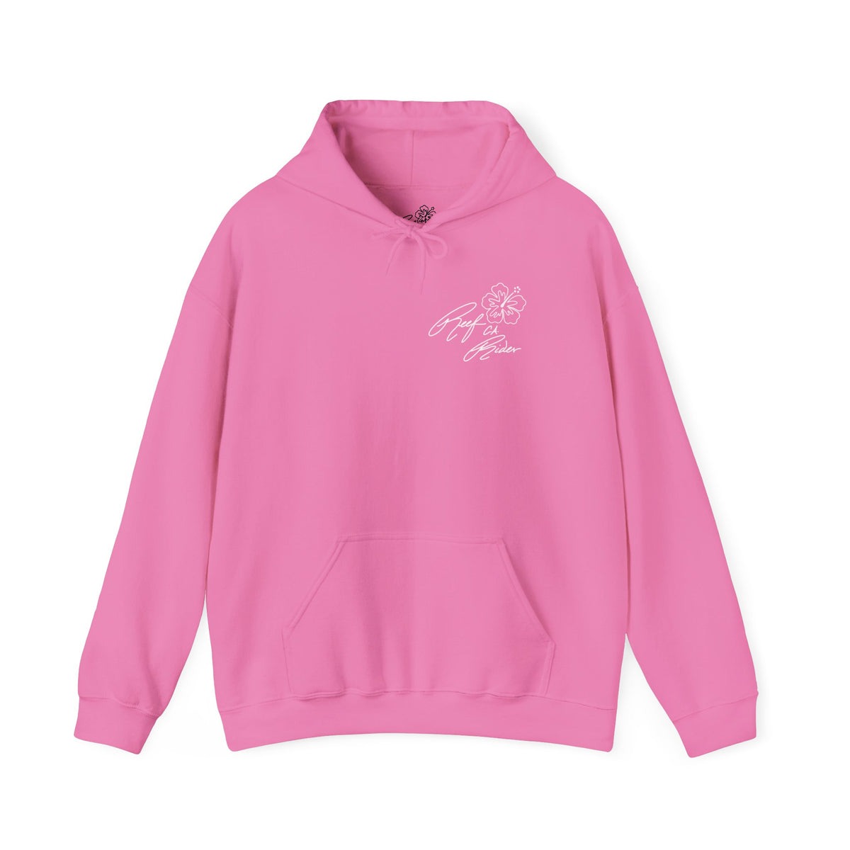 Reef Rider - Tropical Floral Hoodie, Comfortable Unisex Sweatshirt