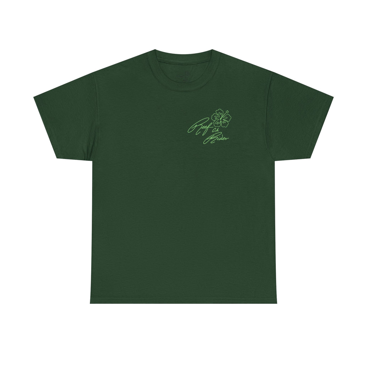 Reef Rider - Floral Unisex Heavy Cotton Tee