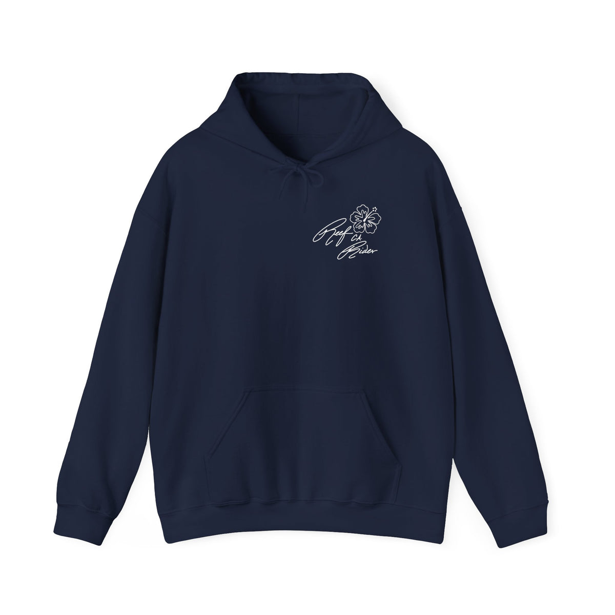 Reef Rider - Tropical Floral Hoodie, Comfortable Unisex Sweatshirt