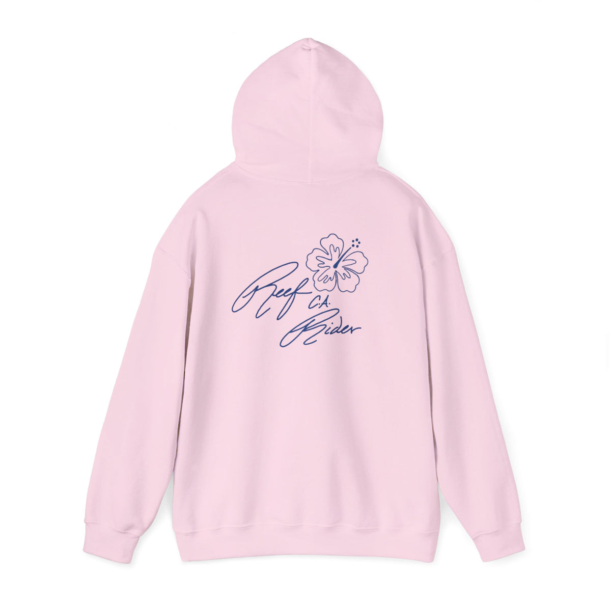 Reef Rider - Tropical Floral Hoodie, Comfortable Unisex Sweatshirt